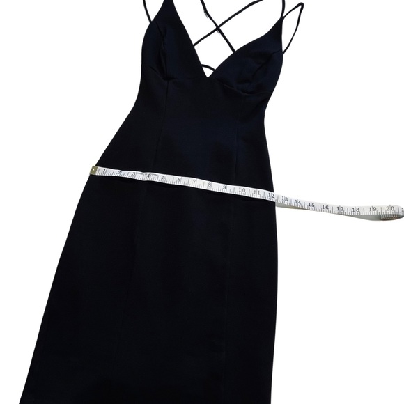 Lulus Be-All Trend-All Backless Black Midi Dress - Picture 7 of 10